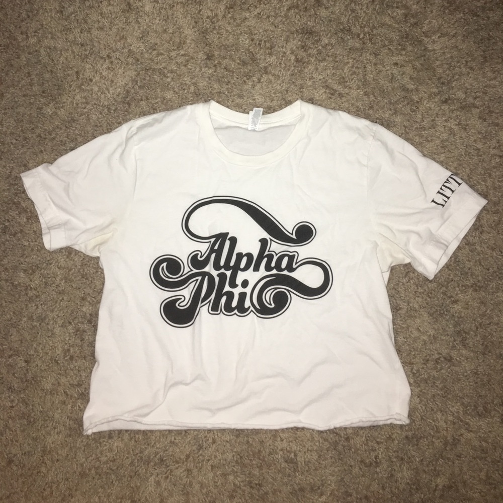 Alpha Phi Crop Top